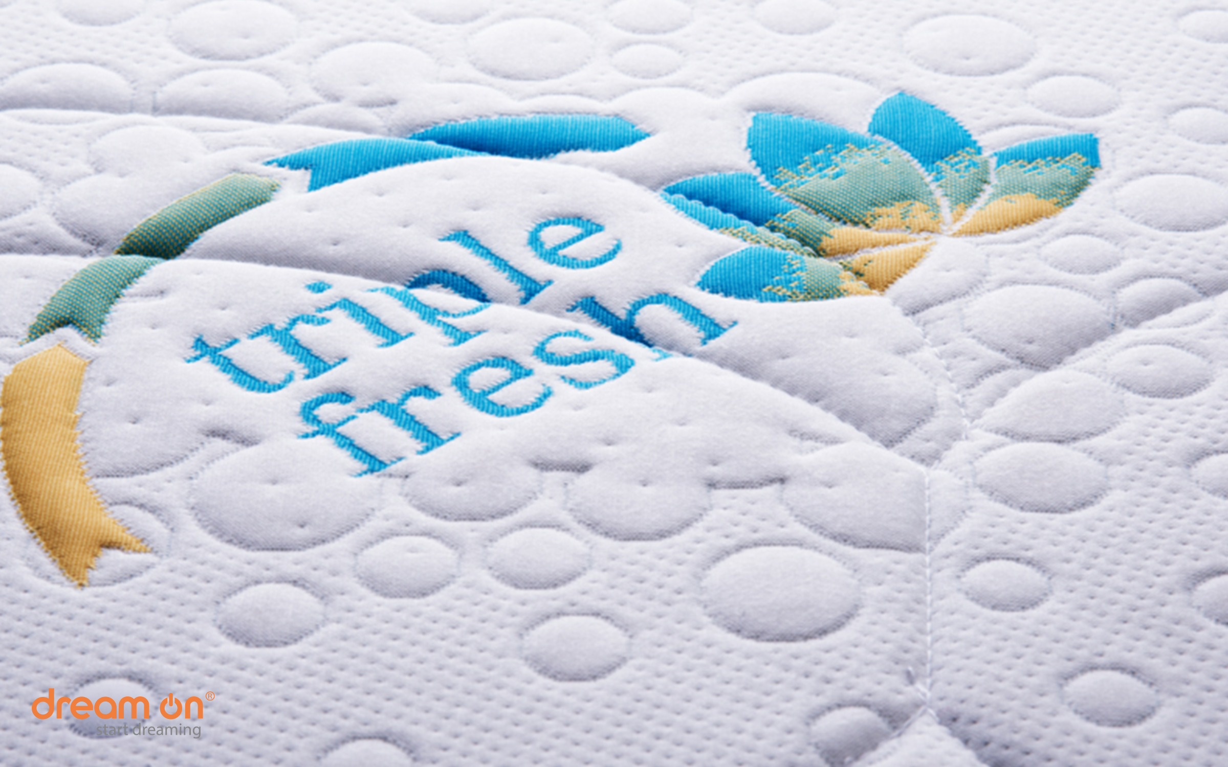 Saltea 60/120, cu doua fete Baby Triple Fresh, alb  2